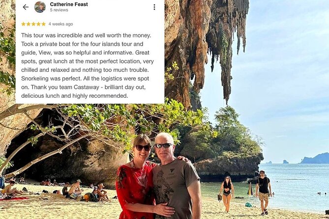 Private Longtail Boat Tour to 4 Islands - Phra Nang Cave Beach: Beach Time Plus Climbing Vibes and Local Worship
