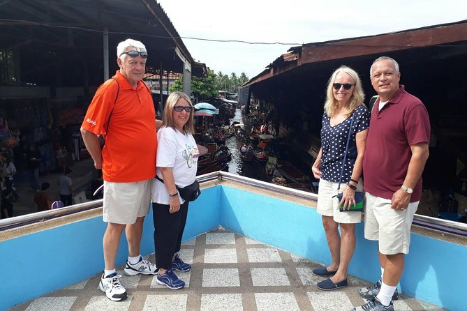 Private Tour: Floating Market and Maeklong Tour from Bangkok - Royal Thai Handicraft Center: teak carving you can watch in real time