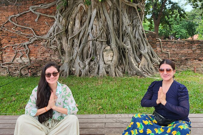 Private Tour to Ayutthaya, World Heritage Site with Boat Tour - Wat Yai Chai Mongkhon, where chedis set the mood