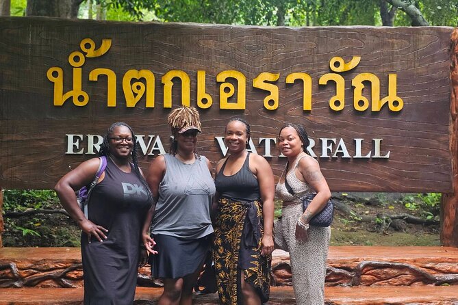 Private Tour to Erawan Waterfall and Boat Tour in Kanchanaburi - Erawan Waterfall: swim-ready time and how to pick your route