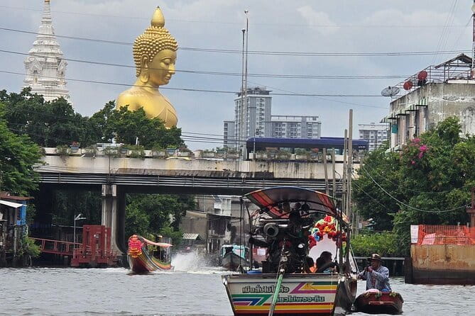 Private Tour to Pho Temple, Arun Temple and Canal Tour - Tha Tien Pier canal cruise: riverside houses you will not see from the road