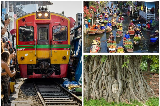 Private Tour to Railway Market, Floating Market And Ayutthaya - Key highlights before you go