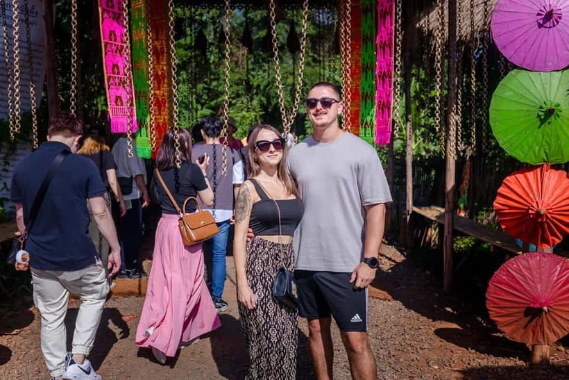 Red, Blue, White Temples & Hot Spring Trip from Chiang Mai - The day’s included value: transport, guide, lunch, and insurance