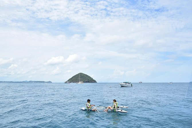 Relax and Snorkel on Koh Racha Yai and on Banana Beach, Koh Hey Island - Clear kayaks and snorkeling gear: what you can do without stress