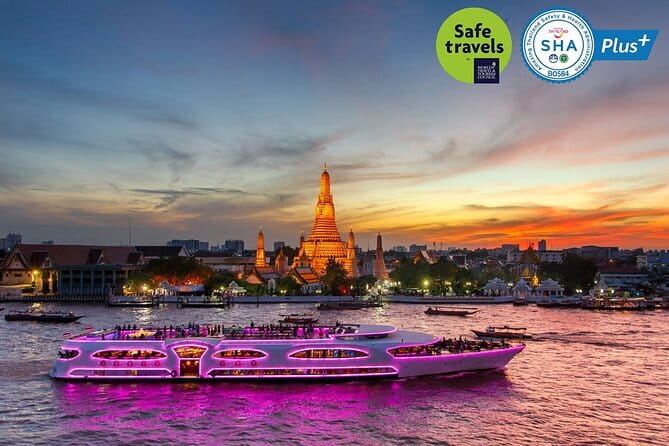 Romantic Sunset The Planet Cruise with Bangkok Night Views - Wat Arun to Wat Phra Kaew: Why These Sights Look Better at Dusk