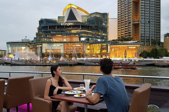 Romantic Sunset The Planet Cruise with Bangkok Night Views - The Buffet: Seafood Sashimi, Thai Classics, and Desserts Included