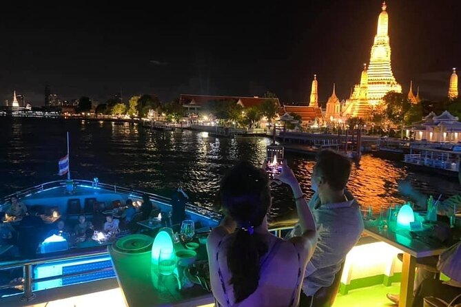 Royal Princess Dinner Cruise: Bangkok Chao Phraya River - The itinerary, stop by stop: how the route shapes your photos