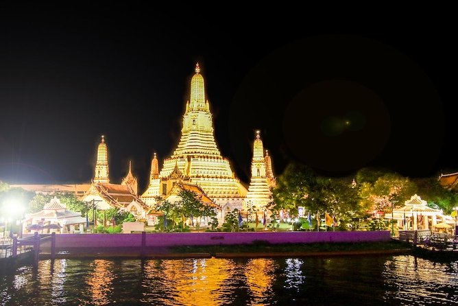 Saffron: A Luxurious Dinner Voyage on the River of Kings - Watching Bangkok light up, stop by stop