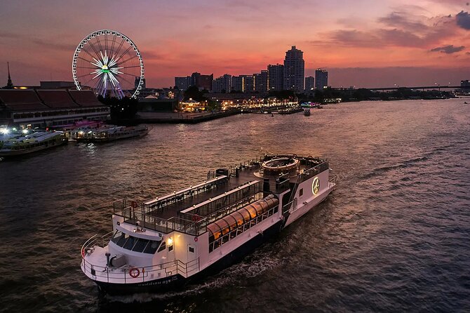 Saffron Luxury Dinner Cruise: A Journey on the River of Kings - ICONSIAM to the First Sacred Stops