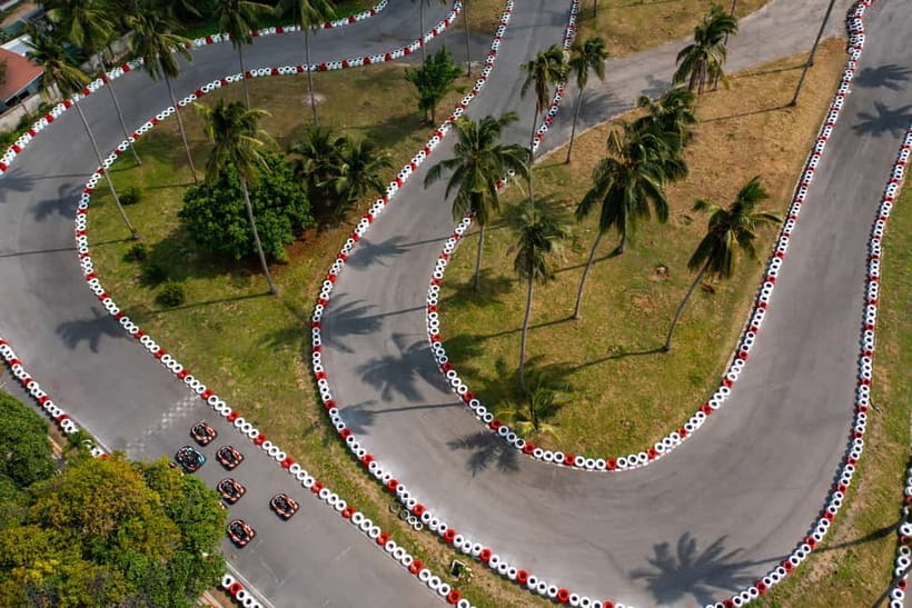 Samui Go-Karting Experience – Sodikart RT10 Outdoor Race - Getting Ready: Helmet, Briefing, and Live Timing