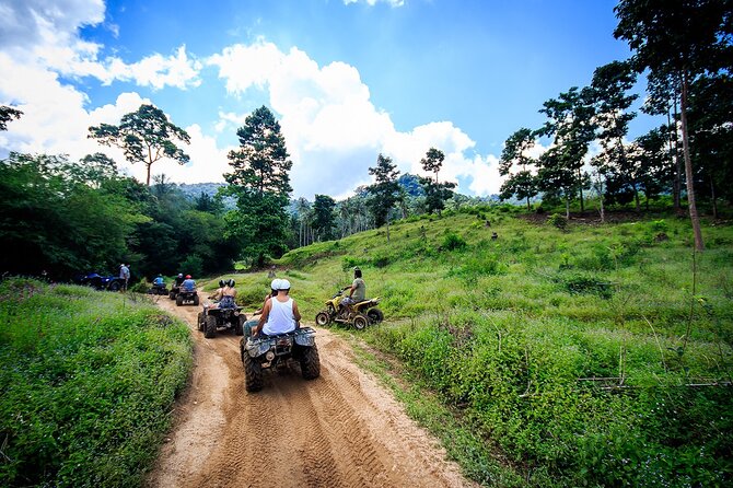 Samui Quad Motor ATV Tour - Entering the Samui Quad Motor Zone, From Pickup to Helmet