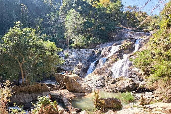 Secret Waterfall and Bamboo Rafting from Chiang Mai - Secret Waterfall Stop: Easy Steps, Swim Time, Tea and Snacks