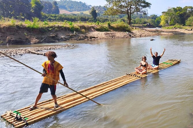 Secret Waterfall and Bamboo Rafting from Chiang Mai - Bamboo Rafting on the Wang River: What 45 Minutes Actually Feels Like