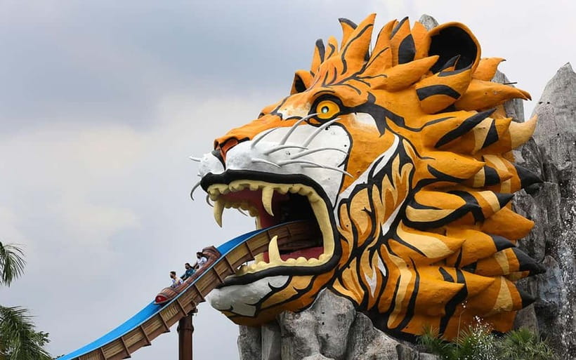 Siam Amazing Park Entry Ticket with Buffet Lunch (NON THAI) - Amusement Rides: Thrills for Kids, Teens, and Adults Who Still Want Them