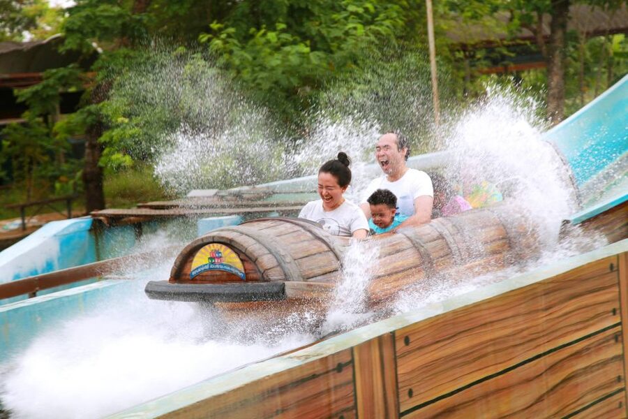Siam Amazing Park: Water Park Ticket and Buffet Lunch - The park layout you’ll actually feel: 5 zones, not one big blur