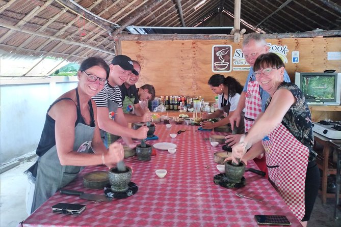 Smart Cook Thai Cookery School in Aonang, Krabi - Entering the Open-Air Kitchen in Ao Nang