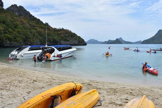 Snorkel and Kayak Trip to Angthong Marine Park by Speed Boat from Koh Phangan - Snorkel Time by Limestone Cliffs: Set Expectations
