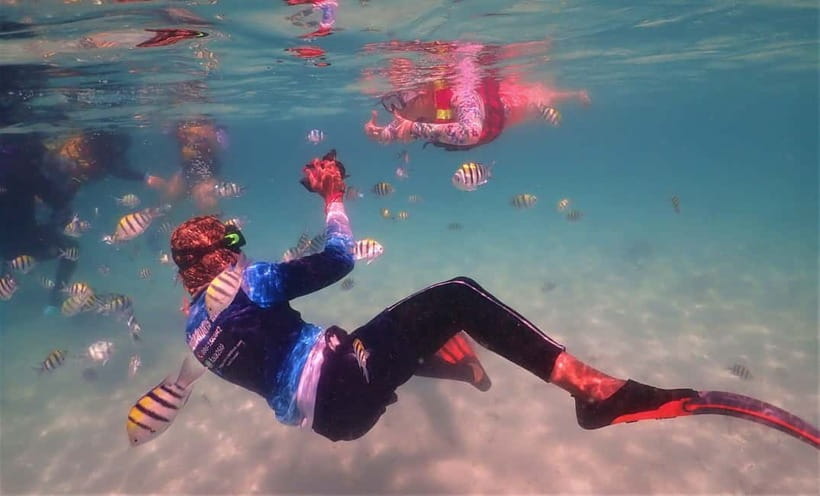 Snorkel & Chill: Nemo Island Trip from Pattaya - The Nemo pose and free underwater photography that actually saves your day