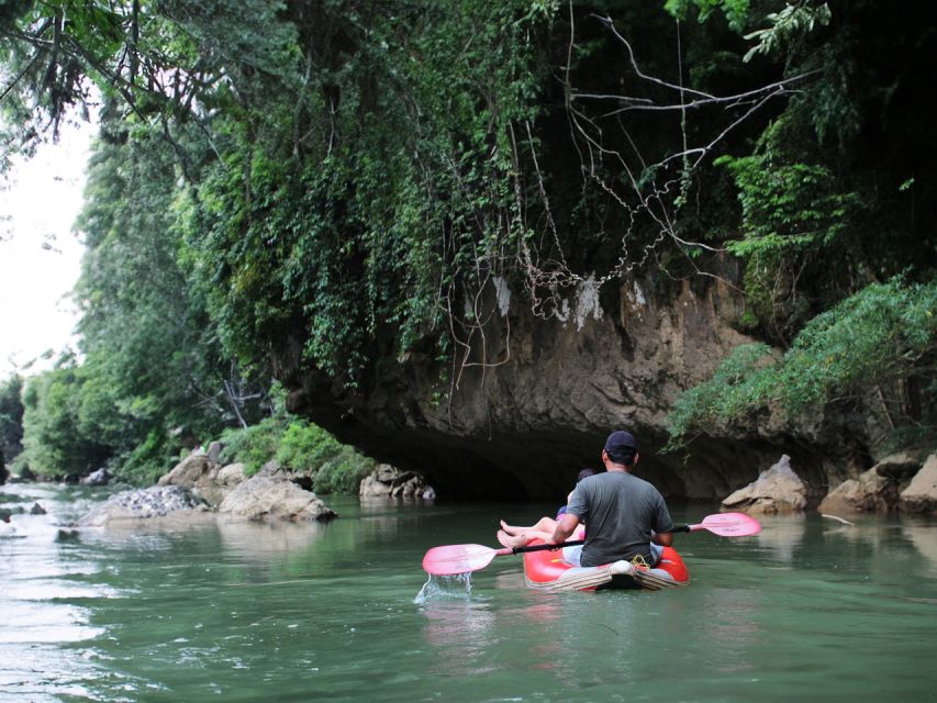 Sok River: Bamboo Raft Ride, Monkey Temple & View Point Tour - Monkey Temple cave entrance: fun wildlife viewing with a temple backdrop