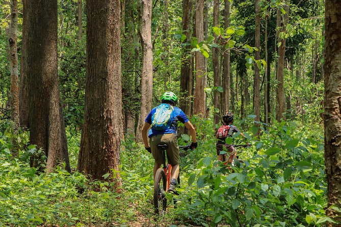 Sticky Waterfall Cycling Tour - From Chiang Mai Hotel Pick-Up to Trailhead Start at 8:30