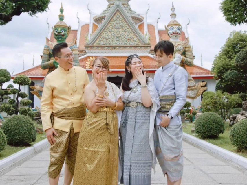 Thai Costume Rental - A Day That Fits Your Route, From Wat Arun to Anywhere You Want