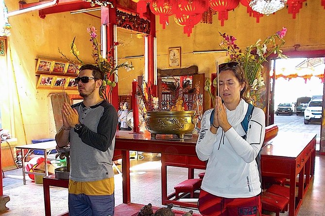Thai Culture and Local Life 4- Hour Bangkok Bike Tour - Stop 5: Wat Prayurawongsawat Worawihan and the Portuguese community feel