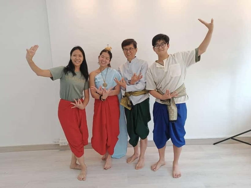 Thai Dance Class - Warm-ups that set you up for three songs and real poses