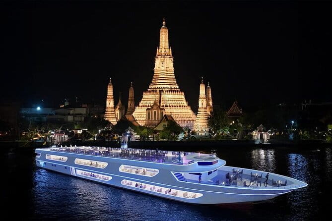 The Luxury White Cruise Experience - Price and value for a Bangkok dinner cruise that lasts 2 hours