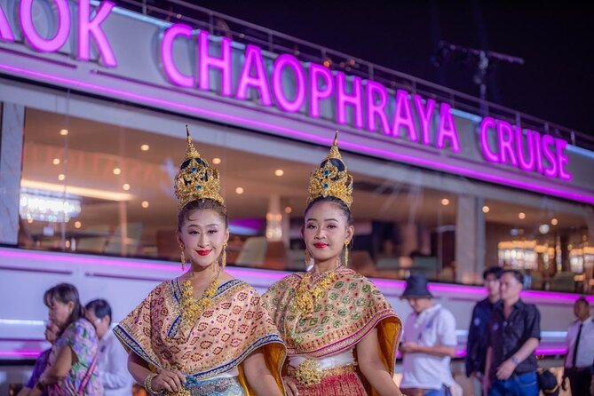 The Newest Luxury 5 Star Bangkok Chaophraya Dinner Cruise - Live Entertainment: Thai Classical Dance Plus a Party-Lite Finish