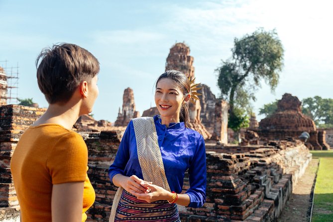 The Ultimate Ancient city of Ayutthaya Private Day Trip - Lunch by the river and the roti sai mai sweet finale