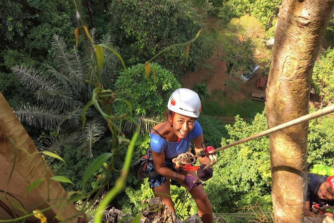 Thrilling Zipline Adventures at Thai'd Up in Krabi's Lush Jungle - Zone A plus B half-day: tree ladders and the 60-meter abseil