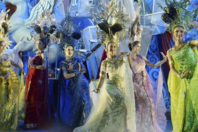 Tiffany’s Cabaret Show – Glamour and Spectacle - Costume spectacle: feathers, headdresses, ballgowns, and polka dots