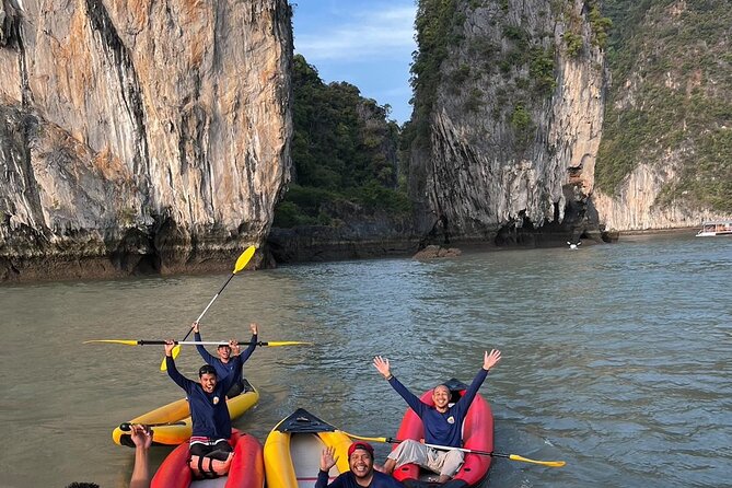 Twilight Sea Canoe Tour with Sea Cave Kayaking in Phang Nga Bay - Hong Island hongs, tidal caves, and hidden lagoon rooms