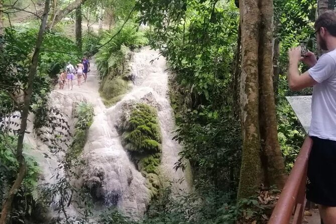 Visit Dantewada(Angel Land), Blue Temple, and Sticky Waterfall - Stop 1, Dantewada (Angel Land): Waterfall Park, Flowers, and Photo Time