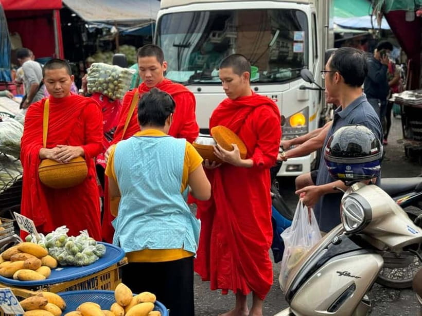 Walk With Monks Collecting Alms(meeting point maybe change) - Why this monk alms walk is more than a temple photo
