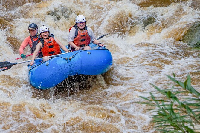 Whitewater Rafting Adventure - The river day: warm-up calm, then Class III and IV chaos (managed)