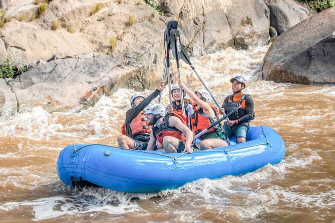 Whitewater Rafting Adventure - Gear up at 8Adventures: helmets, wetsuits, and real showers