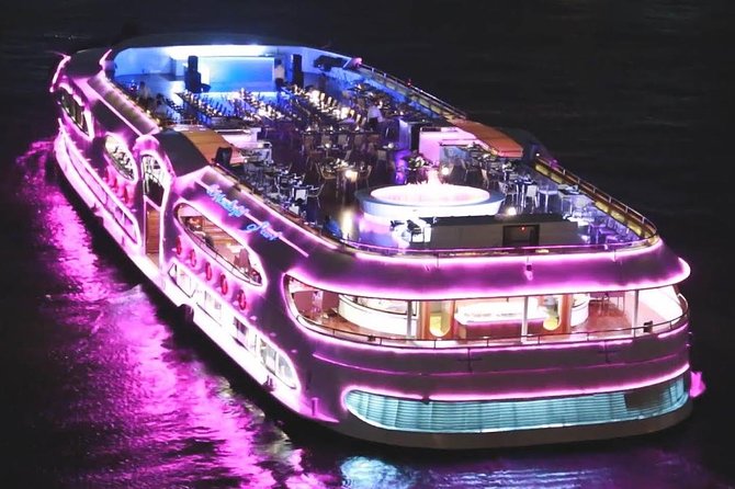 Wonderful Pearl: Bangkok's Dinner Night Cruise - Buffet dinner on a three-level ship: what to expect from the food
