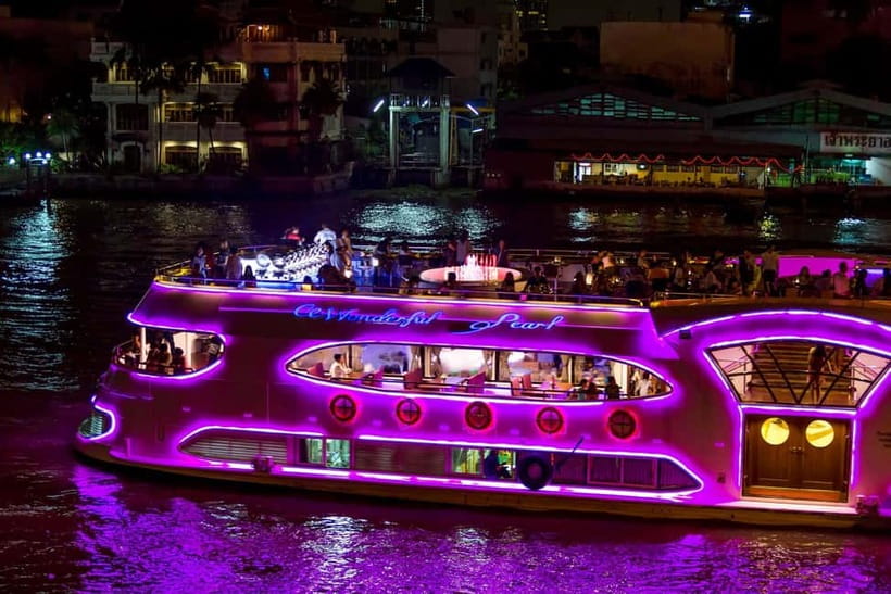 Wonderful Pearl Cruise with Private Hotel Transfer - Dinner buffet and the live band: what the meal experience feels like