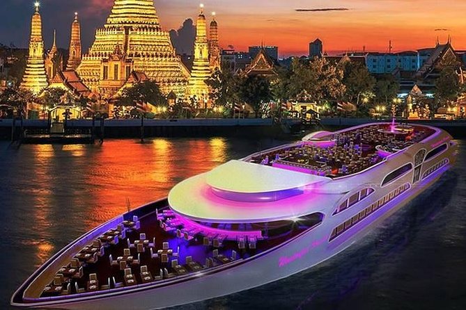 Wonderful Pearl Dinner Cruise - Asiatique at night: shopping and food in a themed river port