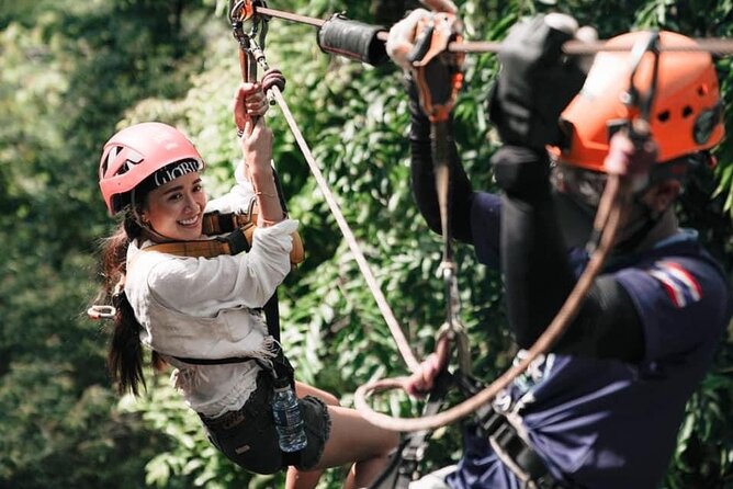 World A+ (Zipline 32 Platforms + Roller + Sky Walk with World Set Menu ) - Getting kitted out: harnesses, instructors, and the safety vibe