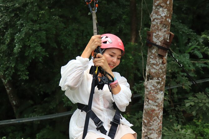 World C+ (Ziplines 10 Platforms + Roller + Sky Walk and World Set Menu ) - Roller Zipline at 40 km/h: The Part Many People Remember