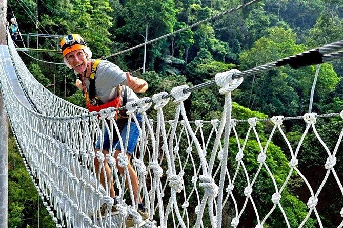 Zipline by Hawk Adventure The Biggest & Longest in Koh Samui - What the Course Feels Like: Jungle Fly-Bys and Other Platforms