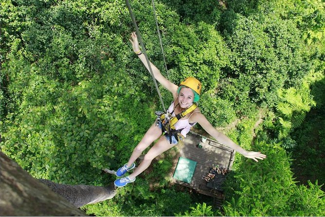 Zipline+Sticky waterfall+Long Neck Village Private Tour - Key highlights at a glance