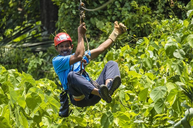Zone A + B PACKAGE Zipline Adventure Experience - Where you meet and what pickup means in real life