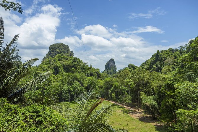 Zone A + B PACKAGE Zipline Adventure Experience - Tiger Cave Temple stop, then straight into the jungle